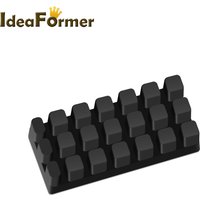 Nozzle Brush For Flashforge AD5X For Wiper Silicone Brush Hotbed Mounted Cleaning Tool for Flashforge AD5X 3D Printe