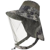 Fishing Cap Mosquito Insect Repellent Mesh Masks Anti UV Fishing Hat Unisex Summer Outdoor Fishing Camping Accessories Sun Hat