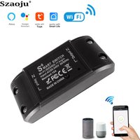 Tuya WiFi Smart Switch APP Wireless Controller Universal Breaker Timer Smart Life Work With Light Switch Lncluding Bluetooth