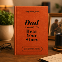 Dad I Want To Hear Your Story Journal Guided Keepsake Book for Father Memories Life Lessons Family Love