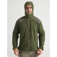 Military Man Outdoor Tactical Jacket COOLSBER Brand Hooded Fleeece Coat Hunting Camping Camouflage Combat Outwear Loose Fit