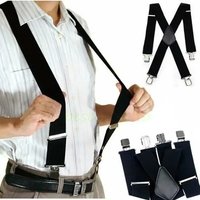 Elastic Adjustable Suspenders for Adults And Kids Men Women Braces Suspender Set for Children Boys Girls Wedding Accessory