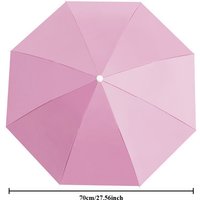 Hands Free Foldable Umbrella Hat Lightweight Portable For Fishing Gardening Outdoor Working Photography
