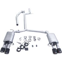 Suitable for 2008-2016 Audi A4 A5 1.8T 2.0T B8 catback exhaust system four points 304 stainless steel electronic valve