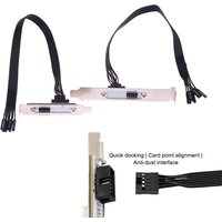 Full/Half-height Chassis Baffle Position External Power Switch Button Restart Button Extension Power Cable Chassis Baffle