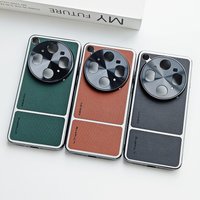For Oppo Find X9 Ultra Case Sleek Delicate Ultimate Design Leather Comfortable Grip Heat Dissipation Fashionable Cover