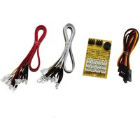 MN D90 MN98 MN99S MN86 MN86S MN78 MN128 WPL C14 C24 C34 B14 B24 Light System Set RC Car Upgrade Parts Accessories