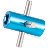 YEAHRUN Aluminium Alloy Differential Fixed Shaft for Tamiya TT02 1/10 RC Drift Car Upgrade Parts Accessories
