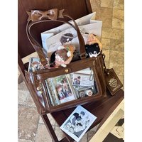 Original Cute Retro Shoulder Big Window Ita Bag Daily Versatile Bag Purses and Handbags