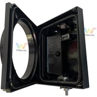 200mm traffic signal light single lamp housing PC without LED and PCB board