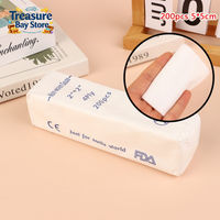 200PCS 4 Layers 5*5cm Gauze Pad Cotton First Aid Kit Emergency Waterproof Wound Dressing Sterile Gauze Pad