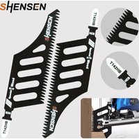Jigsaw Blade T-Shank Flush Cut Saw Blade for Irregular Curve Cutting, Suitable for Wood, Plywood, MDF and Particleboard