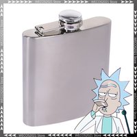 Disguise Cartoon Rick With Cosplay Morty Rick Sanchez Pocket Wine Bottle Costume Accessories Halloween Role Play Prop Gift