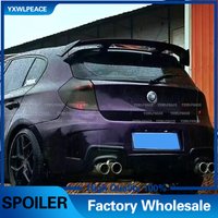 Dachspoiler für BMW 1er E87 F20 F21 116i 120i 118i M135i Schrägheck 2004-2017 2018 ABS Glänzend Schwarz Heckflügel