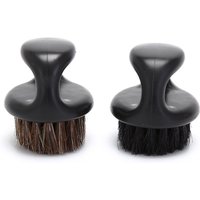 1 Pcs Highquality Horse Hair Men's Shaving Brush Barber Salon Facial Beard Cleaning Shave Tool