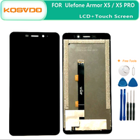 5.5" For Original Ulefone Armor X5 / X3 / X9 X10 X11 LCD Display Touch Screen Digitizer Assembly Replacement ArmorX5PRO Display
