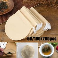 50-200Pcs Disposable Teabags Non Woven Fabric Empty Scented Tea Bags For Making Tea Coffee Herbal Tea Condiment Perfume Bag