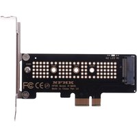 New Sale NVMe PCIe M.2 NGFF SSD to PCIe x1 adapter card PCIe x1 to M.2 Card with Bracket