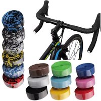 1Pair Sweatproof Non-Slip Sponge Bicycle Handlebar Tape Universal MTB Road Bike Shock Absorbing Breathable Protection Cover Cycl