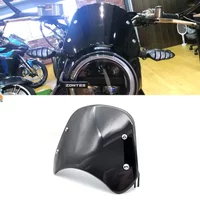 New 2022 Fit Zontes G1 Motorcycle Retro Style Windshield Apply For Zontes G1 125 / G1 155 / G1X 125 / G155 SR