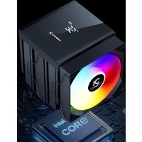 Power Train X-GAMERX MK6 Dual Tower CPU Cooler ARGB digital display six Heat Air Cooling For LGA1700 115X AM5