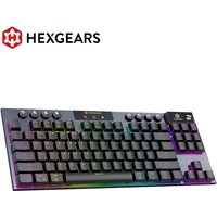 HEXGEARS A3 Mechanical Keyboard Kailh Switch Bluetooth/2.4G/Type-C Wired Connection 87 Key RGB Hot Swap Wireless Gaming Keyboard