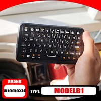 Winmaxle ModelB1 Mini Keyboard Bluetooth 5.0 2.4G Smart Keyboard RGB Multi-system Compatible Portable Handheld Keyboard TYpe-c