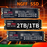 980Pro/990Pro M2 SSD Solid-State-Laufwerk 1TB, 2TB, PCIe 4.0 NGFF, 7400MB/s Geeignet für Laptops und PC-Desktops