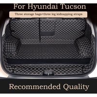 Custom Trunk Mat For Hyundai Tucson NX4 2021 2022 2023 2024 2025 Leather Waterproof Main Pad Interior Modification Accessories