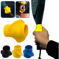 Silicone Tennis Racket Grip Correction Device AntiSlip Portable Peak Racket Handle Support Comfort Grip Trainer For Padel Squash