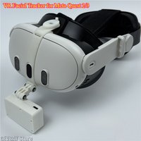 VR Facial Tracker for Meta Quest 2/3 - Pico 4 63g Wireless/Wired OSC Face Tracking Module