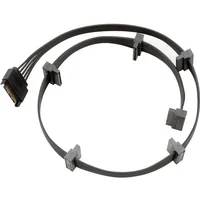15Pin SATA/4PIN Power Supply Splitter Cable Hard Drive 1 Male To 3/4/5/6 Female Extension Power Cord for DIY PC Sever