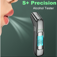 Testeur d'haleine professionnel portable avec écran LCD, alcootest, détecteur pour conduite en état d'ébriété, électronique de voiture