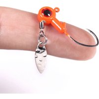 5pcs 3.5g1.75g Jig Head Hook Fishing Hook Rotating Sequins Jig Lure Metal Spoons Hard Baits For Soft Worm Fishing Tackle