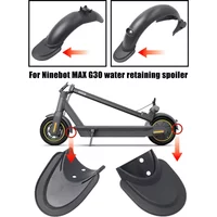AliExpress LCQPTW Rear Fender Mudguard Fishtail Shape Retaining Water Compatible for Ninebot Max G30 G30D E-Scooter Outdoor Cycling