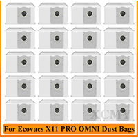 For Ecovacs X11 PRO OMNI Robot Vacuum Cleaner Large Capacity Disposable Replacement Dust Bags Replacement Accessories