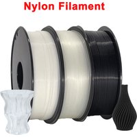1.75mm Nylon 3D Printer Filament High Tensile Strength 1KG/500g/250g Nylon Filament Flexibility 3D Printing Material