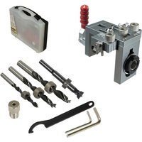 Quick Clamp 3 in 1 Dowel Jigs Woodworking Drilling Locator Dowelling Jig Pocket Hole Guide Kit DIY Tools Furniture Repair