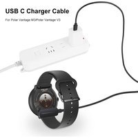 USB C Charging Cable Cord 1M Portable Power Adapter Replacement Smart Watch Charging Cable for Polar Vantage M3/Polar Vantage V3