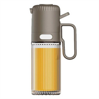 Glass Oil Sprayer Bottle,250ML Cooking Oil Dispenser Bottle For Kitchen Portable Reusable Bottles,For Air Fryer , Kitchen