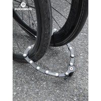AliExpress ROCKBROS Bike Lock With Keys Bicycle Lock High-Security Anti-Theft Portable Cycling Chain Lock With Mount Bracket Accessories