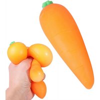 1/2Pcs Squishy Games Carrot Vegetable Giant Stress Toy Stress Relief Anti-Anxiety Squeeze Toy Party Prop Gift Party Supplies