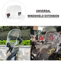For CB500 X Motorcycle Universal Windshield Extension Adjustable Spoiler Clamp-On Windscreen Deflector For Honda CB500X