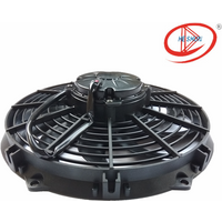 factory 11inch 190w 2700rpm Replacement SPAL Cooling Fan Radiator Fan for 12V/24V Bus Refrigerated Truck Waterproof Grade IP68
