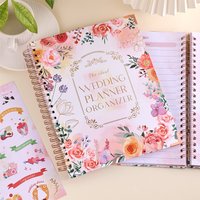 132Pages Your Perfect Day Wedding Planner for Bride Wedding Planning Journal And Organizer Planner Included Wedding Budget Tips