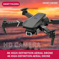 2026 RC Foldable Quadcopter Dron Helicopter Toys Gift E88 Pro WIFI FPV Drone Wide Angle Mini Drone with Height Hold