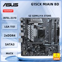ASUS Z370 Gaming Motherboard LGA 1151 DDR4 XMP 2.0 ROG STRIX G15CX MAIN BD M.2 support i5-8400 i7-8700 i3-8100 i7-9700K cpu mATX