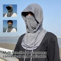 Summer Full Face Sun Protection Hat Face Mask Hiking and Camping UV Protection Hat Neck Protection Hat Outdoor Sports Balaclava