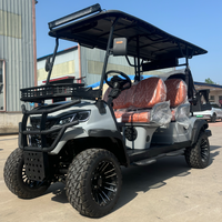 Street Legal 6 Seater Electric Golf Carts Club Car Lithium Battery Golf Scooter 5000W 7000W UTV Beach Buggy Golf Cart 4+2 6 Seat