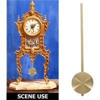 30cm Quartz Clock Metal Pendulum Retro Installation Mechanical Accessories DIY Clock Pendulum Golden Clock Hardware Repair Parts